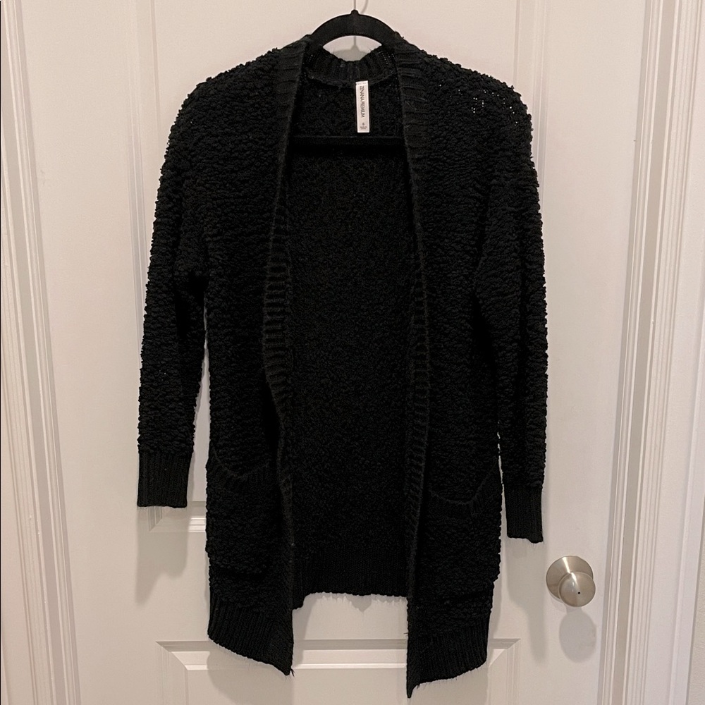 Zenana Premium Black Women's cardigan